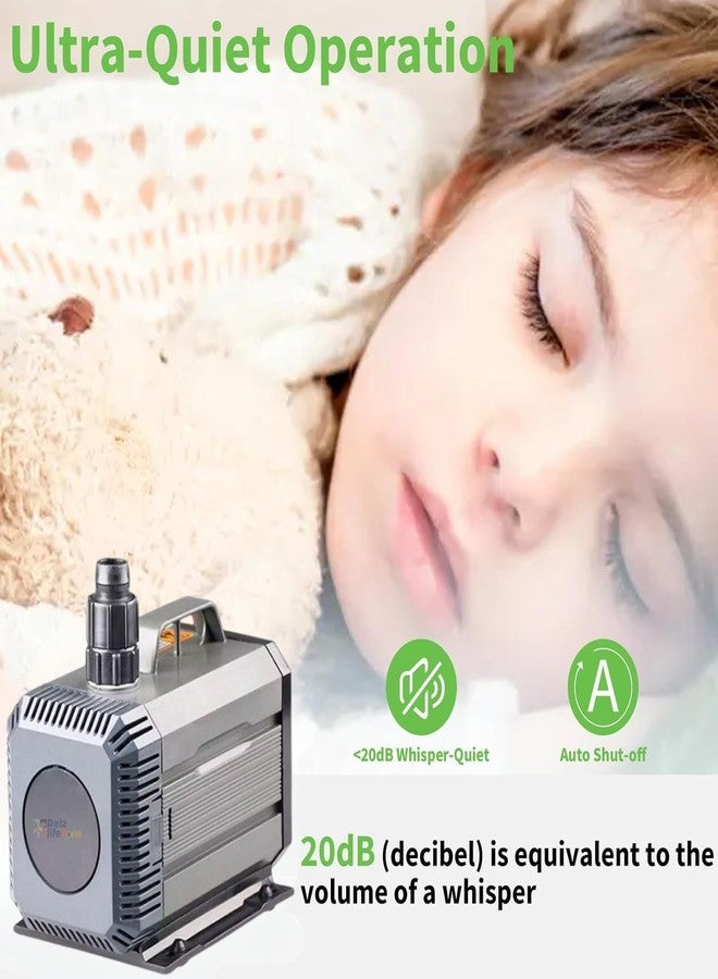 مضخة غاطسة متعددة الأغراض من سلسلة VAYINATO® (HQB-2000 | 24 واط | 1400 لتر/ساعة | ترفع حتى 1.8 متر) مناسبة لأحواض السمك، ونوافير الحدائق، وأحواض المياه، والشلالات، وأحواض الأسماك، والبرك، والزراعة المائية. - Image 2